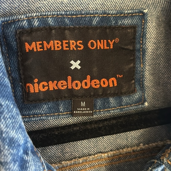 Members only x Nickelodeon SpongeBob Jean jacket - Picture 2 of 2